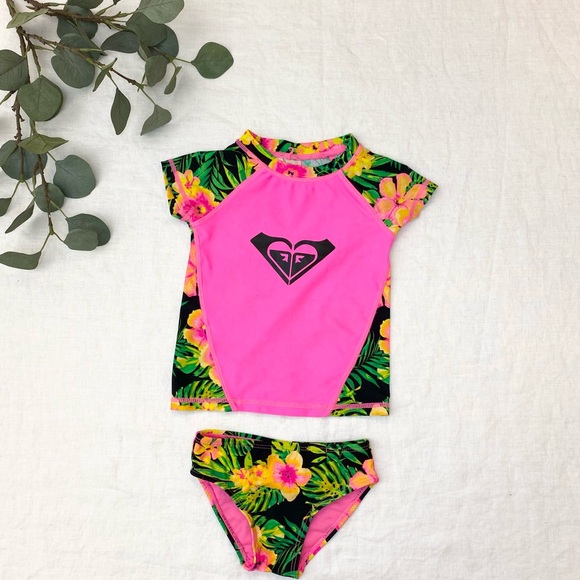 Roxy Tiles Rash Gard Set - Picture 7 of 10